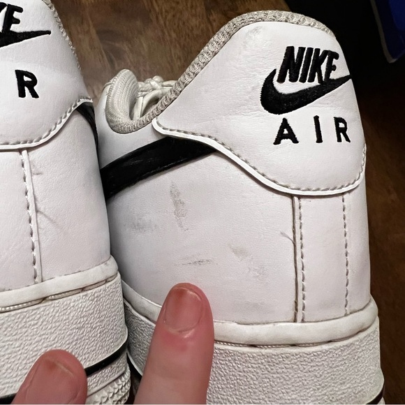 Nike Air Force 1 '07 AN20 - Men’s Size 9 OG White Black 2019 Release CJ0952-100 - Picture 8 of 10